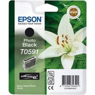 Epson Epson T0591 Blækpatron sort foto T0591