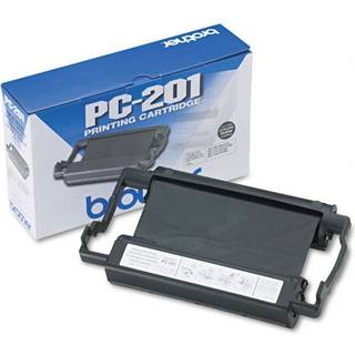 Brother PC201 Ribbon Black - Print-bånd Sort