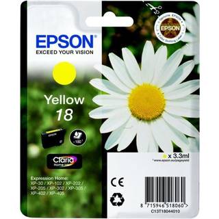 Singlepack, yellow 18 Claria Home ink ➞ På lager - klar til afhentning