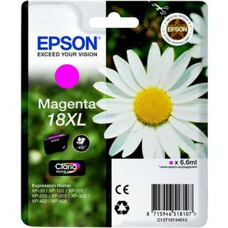 Epson blækpatron Claria Home 18XL Magenta - På lager i butik