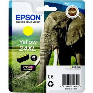 Epson Epson 24XL Blækpatron Gul T2434