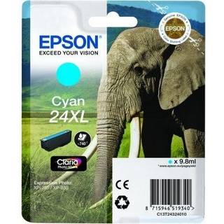 Epson Epson 24XL Blækpatron Cyan T2432