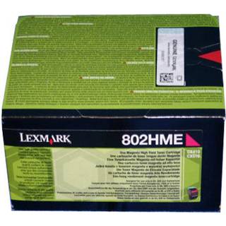 80C2HYE LEXMARK 802HYE TONER YELLOW HIGH YIELD CORP FOR CX-410DE