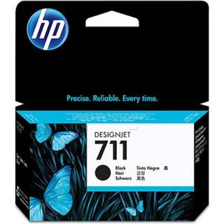 HP HP 711 Blækpatron sort CZ129A