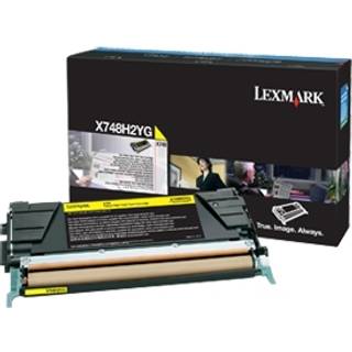 Lexmark - High Yield - yellow - original - Lasertoner Gul