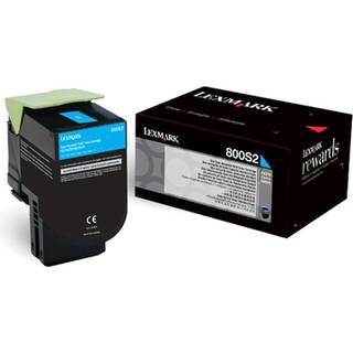 Lexmark 800S2 - Lasertoner Cyan
