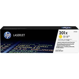 HP CF402X Y (HP 201X) Lasertoner,gul, Original 2300 print