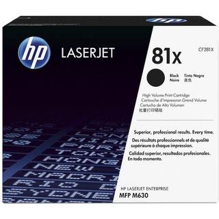 HP Toner CF281X / HP 81X Tonerpatron (25.000s)