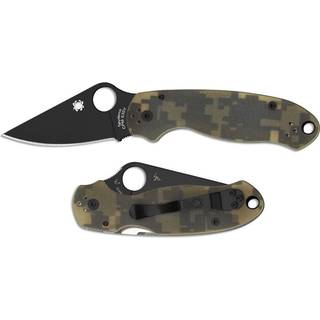Para 3 foldekniv, sort, camo