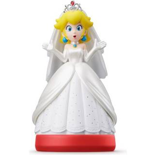 Nintendo Amiibo Peach in wedding outfit