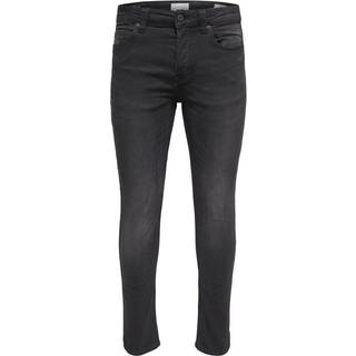 Loom Jog Jeans - Denim Sort - Herre - 28/32 - Only & Sons
