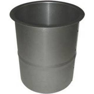 180 mm Metalbestos Sorte røgrør murbøsning, lige 100 mm