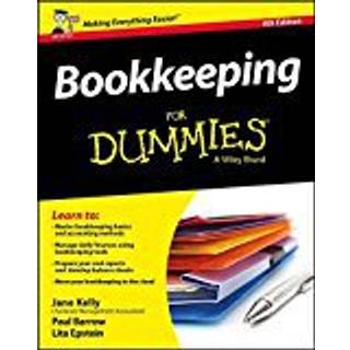 Bookkeeping For Dummies, UK Edition