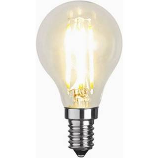 Globen Lighting Lyskilde LED filament Kugle 3,2W dæmpbar E14 Klar