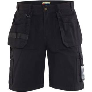 Blåkläder 1534 Håndværker Shorts / Håndværker Arbejdsshorts - C44 - Sort