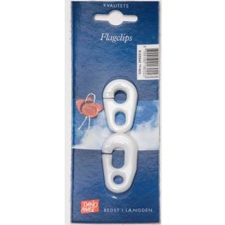 Dano Mast Flagclips - 1 Aflang Og 1 Kort ✓ På lager - klar til levering og afhentning