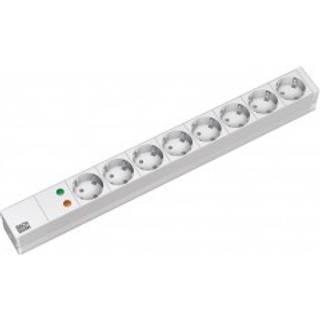 19" socket outlet ALU 1U