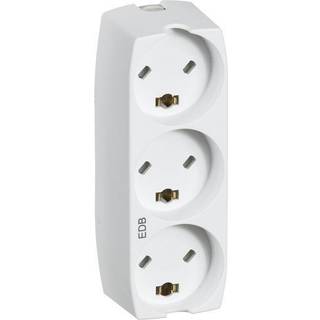LK EDB-Stikdåse 79 uden ledning 3R.LMJ, hvid 210A0280