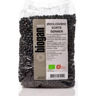 Biogan Sorte bønner Ø (1 kg)