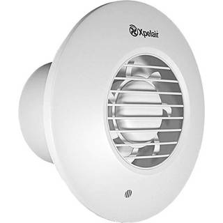 XPELAIR ventilator DX100 BTHR med timer og hygrostat, rund