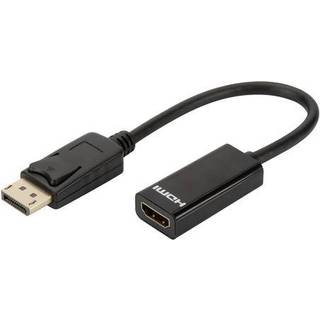 DIGITUS adapter - DisplayPort / HDMI - 15 cm