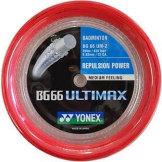 Yonex BG 66 Ultimax Rød 200m