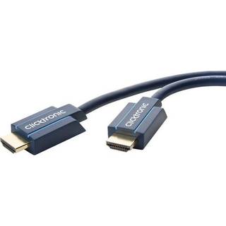 ClickTronic Premium Højhastigheds HDMI™-kabel med Ethernet Premium-kabel | 1x HDMI™-stik  1x HDMI™-stik | 5,0 m | UHD 4K @ 60 Hz