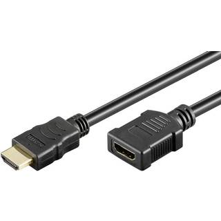 HDMI 1.4 forlænger kabel m. netværk, 4K, Længde 2 meter