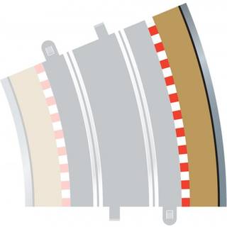 Scalextric Radius 4 Outer Borders (For C8235) 4 STK. [Levering: 1-2 dage]