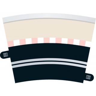Scalextric Radius 3 Single Lane Curvev 4 STK. [Levering: 1-2 dage]