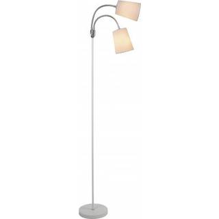 Halo Design STAND BY Gulvlampe 2 Arme Hvid &amp; Krom