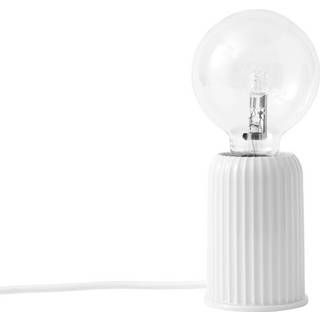 Lyngby Porcelæn Fitting #3 bordlampe hvid 10,7 cm