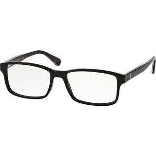 Polo Ralph Lauren Mand PH2123 5489 Optiske stel Acetat Sort Transparent Firkantet Normal