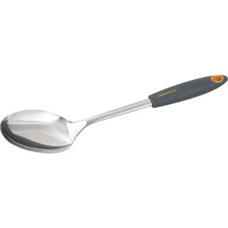 Serveringsske, 33 cm, grå / orange, SOFT