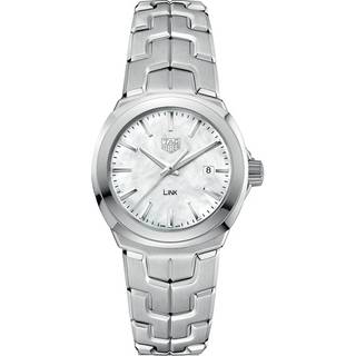 TAG Heuer WBC1310.BA0600 Link Damklockor Hvid/Stål Ø32 mm
