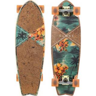 "Globe Sun City 30"" Skateboard" - Uni - olivewood/neon jungle