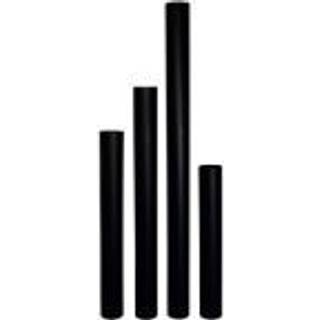 Aduro Uisoleret skorstensrør 1,0 m, sort 54100