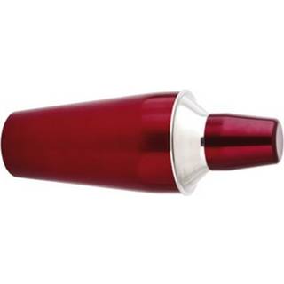 Cocktail-Shaker 3 delt 26 cm rød metallic