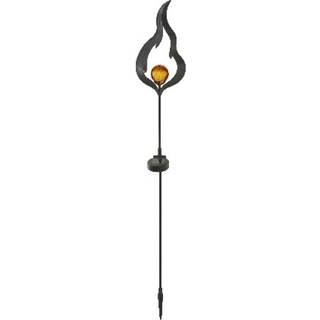 Star Trading - Solar Cell Lighting - Solar Cell Decoration Melilla - Amber - 85 cm