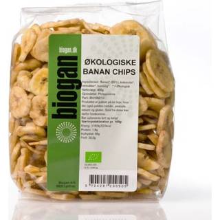 Biogan Økologiske Bananchips - 400 g