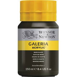 Winsor & Newton Galeria Acrylic Color 250 ml flaske Mars Black 8.45 Fl Oz (pakke af 1)