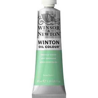 Winsor & newton winton oil colour emerald green serie 1 1414241 37ml