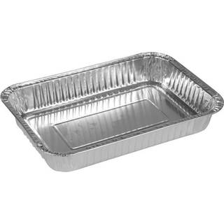 Alu Drypbakke / Grillbakke 800mlx15,2x21,9x3,5cm - 10 stk. Pakke ✓ På lager - klar til levering og afhentning