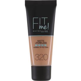 Maybelline Fit Me Matte + Poreless Foundation Normal To Oily 30 ml - 320 Natural Tan