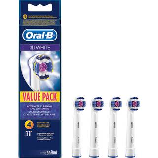 Oral-B 3D White Toothbrush Head 4pc