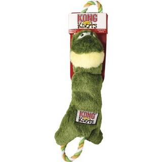 Hundelegetøj KONG Tugger Knots Frog 39 cm