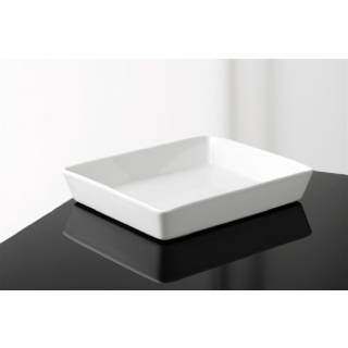 AIDA Aroma rektangulær fad 29 x 24 x 5 cm - hvid