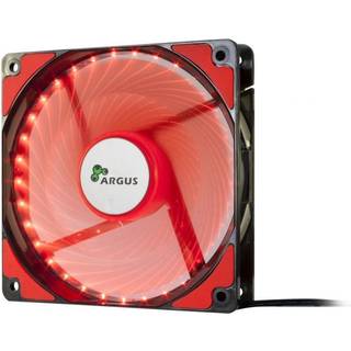 Inter-Tech Argus L-12025 - Kabinet køler - 120mm - Rød