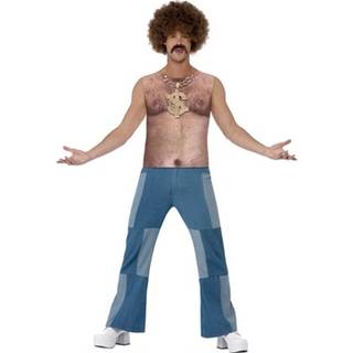 70er haarige Brust Achselshirt L