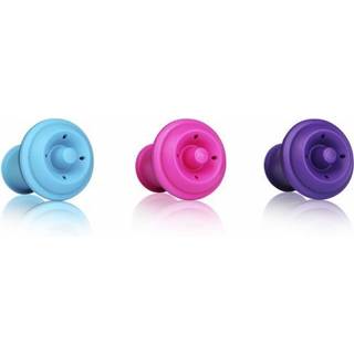 Wine Stoppers i forskellige farver, 3-pak - Vacuvin